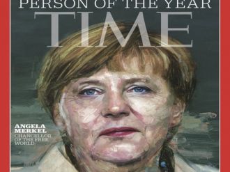 Time Merkel’i ’yılın kişisi’ seçti