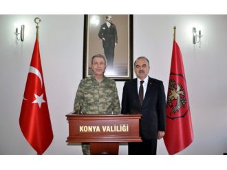 Orgeneral Akar Konya’da