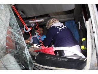 Aşırı hızlı kamyon TEM’de dehşet saçtı