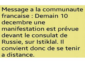Fransa Konsolosluğu’ndan ’Rusya’ uyarısı