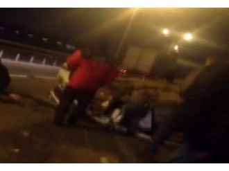 Tuzla’da otomobil takla attı: 3 yaralı