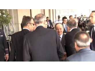 Barzani Savunma Bakanı Yılmaz’la görüştü