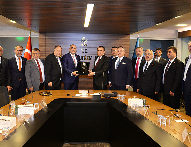 TÜMSİAD  Kültür ve Turizm Bakanlığını Ziyaret Etti