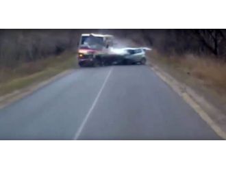 Sollama sonrası feci kaza !