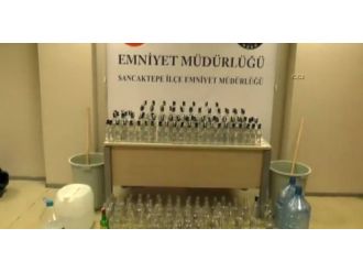 İstanbul’da sahte içki operasyonu