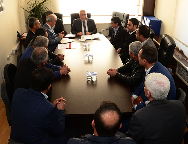 Muhtarlarla 2016 Planı Yapıldı