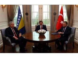 Bosna Hersek Cumhurbaşkanlığı Konseyi Üyeleri Köşk’te