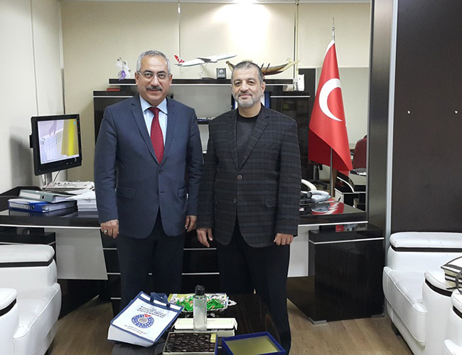 Rektör Dereli’yi Ziyaret Etti