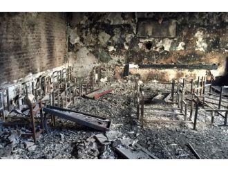 Sur’da okullar bu halde !