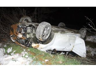 Cenaze dönüşü kaza: 5 yaralı