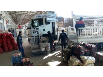 Terör sebze halini de vurdu