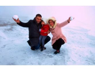 Antalya’ya kar yağdı!