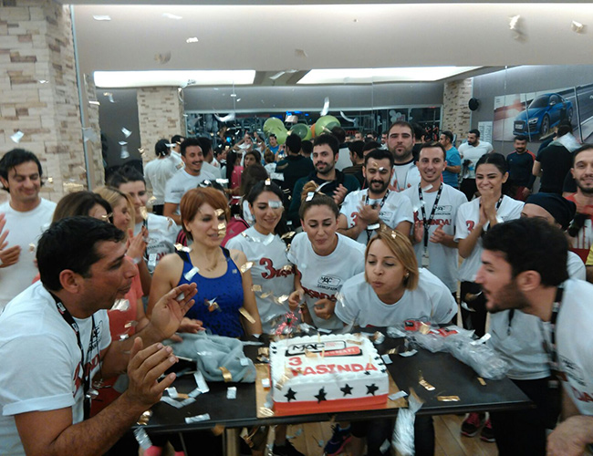 Mac Sanko Park 3 Yaşında