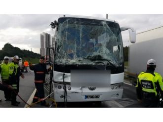 TEM’i kitleyen kaza