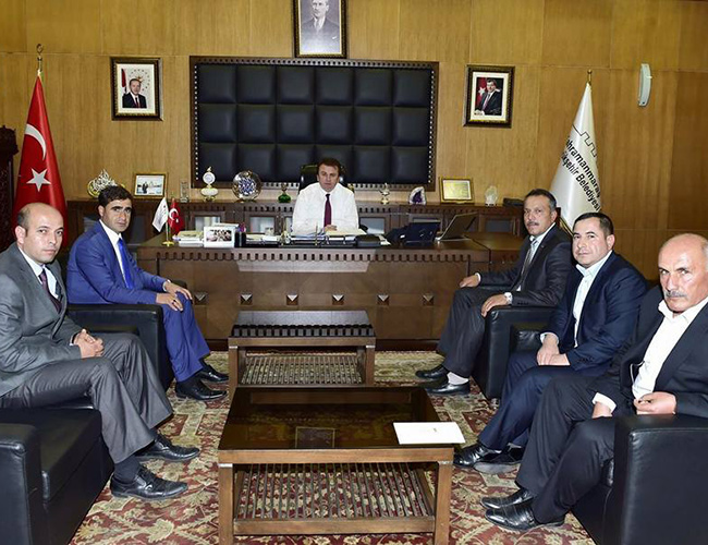 AK Parti'den Erkoç'a Teşekkür Ziyareti