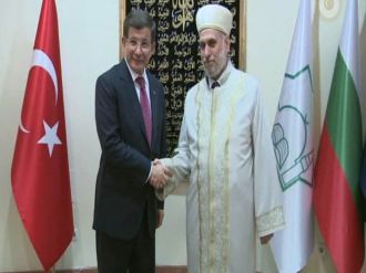 Davutoğlu, baş müftü ile görüştü