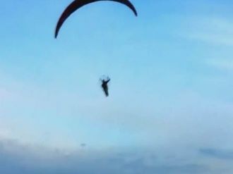 Yamaç paraşütünde yeni Türkiye rekoru kırıldı