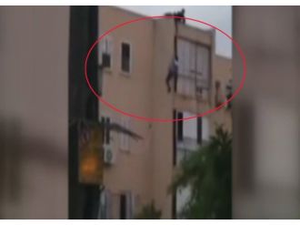 Yakalanacakken yere böyle çakıldı