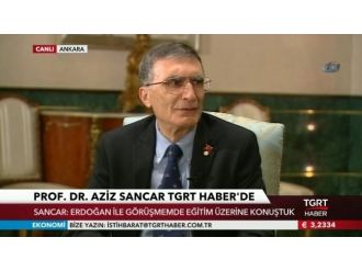 Sancar’dan samimi açıklamalar