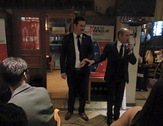 Öztunç KKTC'de Dayanışma Yemeğinde