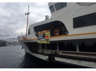 İstanbul’da vapur işgali: 8 gözaltı