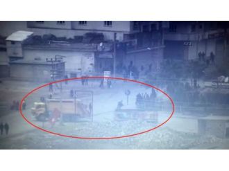 Belediyenin çöp kamyonu teröristlerin emrinde