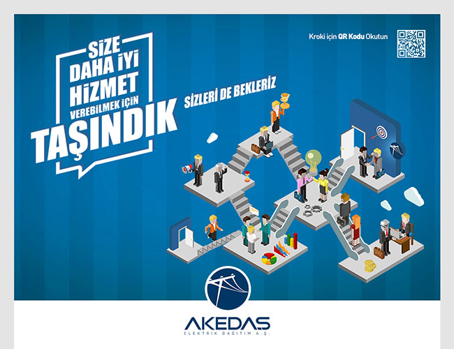 AKEDAŞ Yeni Binasında