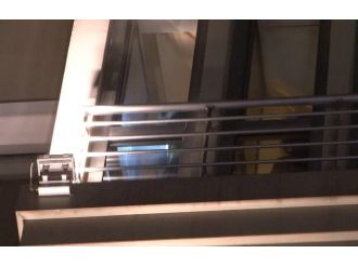 Lüks rezidansta yangın paniği