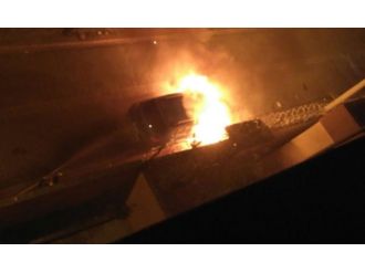 Adana’da PKK terörü: 8 araç kundaklandı