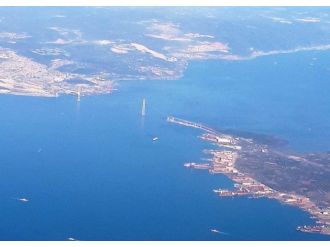 Körfez köprüsü kuş bakışı böyle görüntülendi