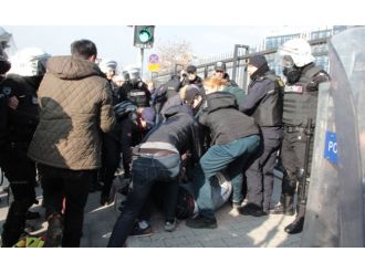 Hasan Ferit Gedik eylemine müdahale