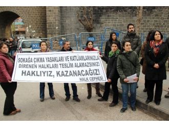 Diyarbakır’da vatandaştan protestoculara tepki