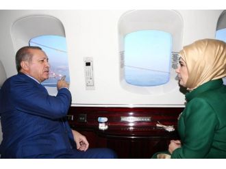 Körfez Geçiş Köprüsü’nü havadan inceledi