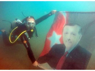 Erdoğan aşığı dalgıç