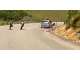 Kaykaylı şov ölümle bitti