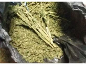 Esrar partisine polis baskını