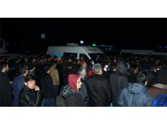 Şehit astsubayın cenazesi konvoyla karşılandı