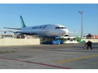 Atatürk Havalimanında uçak otobüsü ezdi