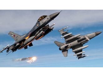 F-16’lar Suriye sınırında