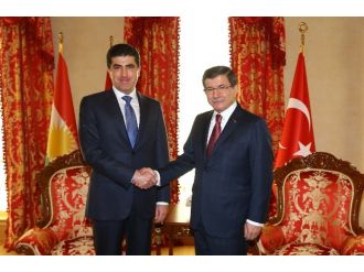 Davutoğlu Barzani ile görüştü