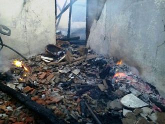 Sobayı yakmak isterken canında oldu