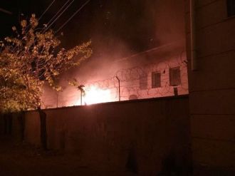 Okul yakan teröristler kamerada