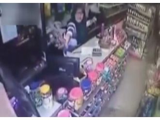 Satırlı soyguncuya samuray kılıcıyla cevap