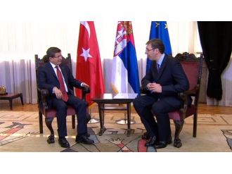 Davutoğlu Sırp Başbakanla görüştü