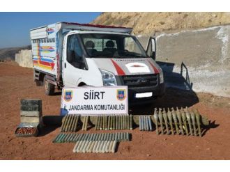 Araçtan cephanelik çıktı