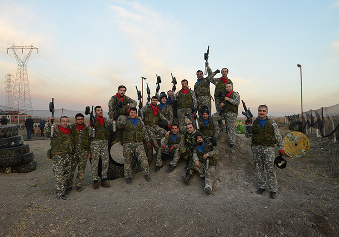 Dulkadiroğlu Belediye Personeli Paintball'da Buluştu