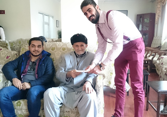 KSÜ Huzurevini Ziyaret Etti