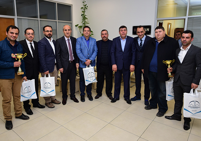 KAROFF'tan Başkan Okay'a Ziyaret