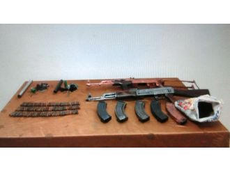 Van’da silah ve bomba ele geçirildi