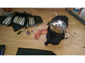 Tren garındaki patlamanın daha büyüğü engellendi!